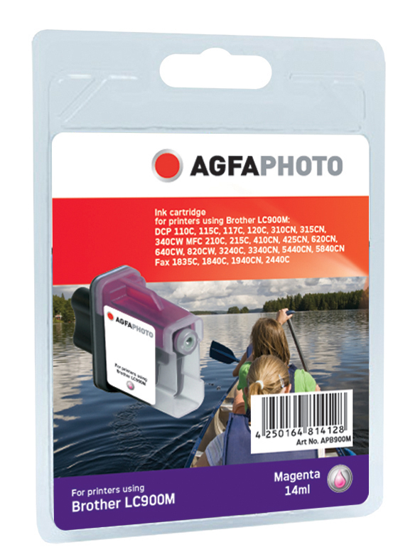 [170570990211] AgfaPhoto APB900MD inktcartridge 1 stuk(s) Magenta