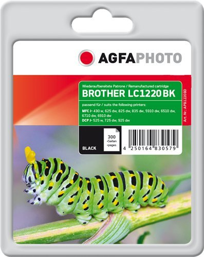 [170570990502] AgfaPhoto APB1220BD inktcartridge Normaal rendement Zwart