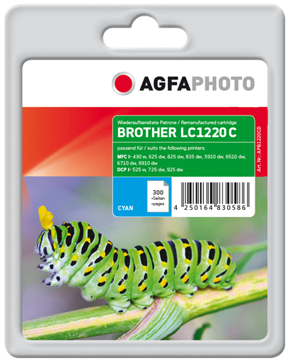 [170570990503] AgfaPhoto APB1220CD inktcartridge 1 stuk(s) Cyaan