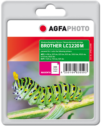 [170570990504] AgfaPhoto APB1220MD inktcartridge 1 stuk(s) Magenta