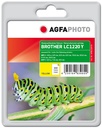 AgfaPhoto APB1220YD inktcartridge 1 stuk(s) Geel