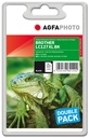 AgfaPhoto APB127BDUOD inktcartridge Zwart
