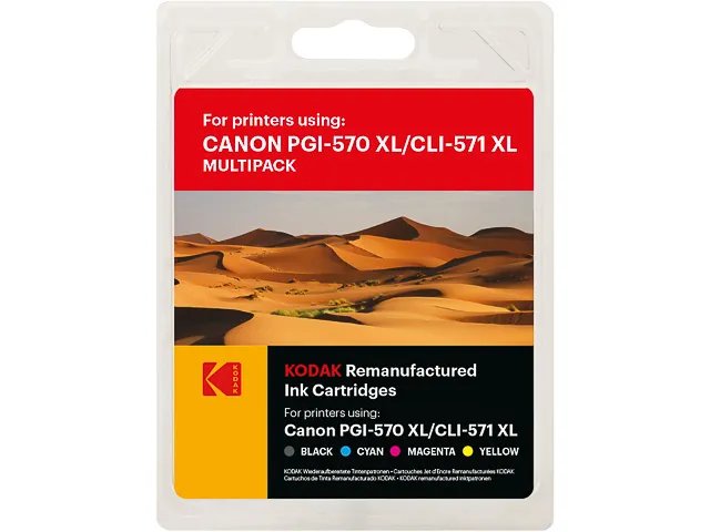[170742990142] KODAK SUPPLIES 185C057168 KODAK CANON PGI570XL/CLI571XL