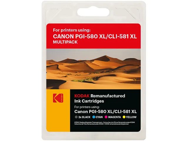 [170742990158] KODAK SUPPLIES 185C058168 KODAK CANON PGI580XL/CLI581XL