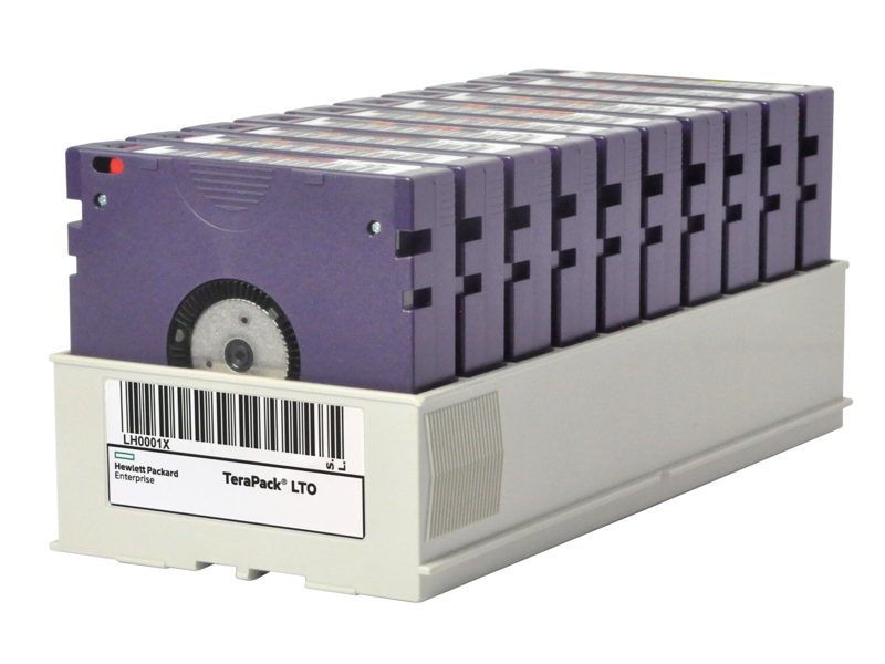 HPE Q1G95A back-up-opslagmedium Lege gegevenscartridge 2,5 TB LTO 1,26 cm