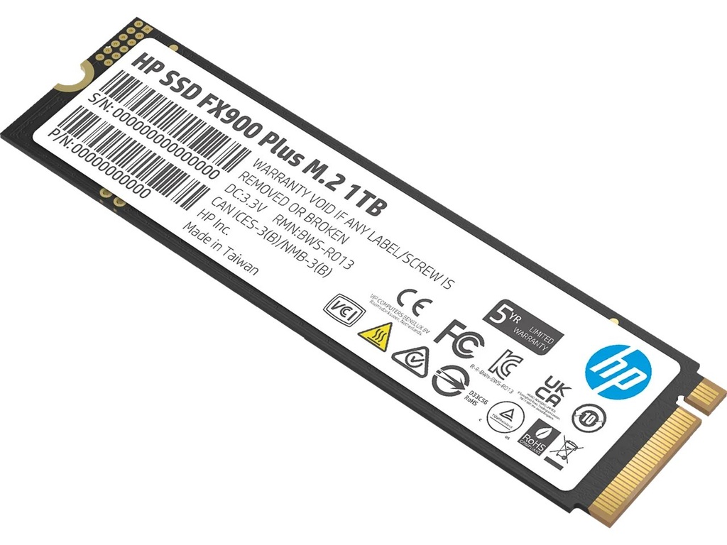 HEWLETT PACKARD HP SSD EX900 PLUS 1TB M.2 NVME