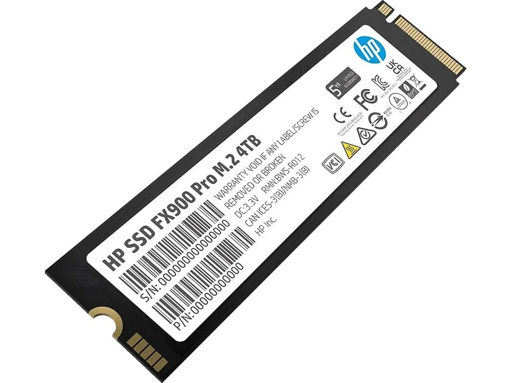 HEWLETT PACKARD HP SSD FX900 PRO 4TB M.2 NVME