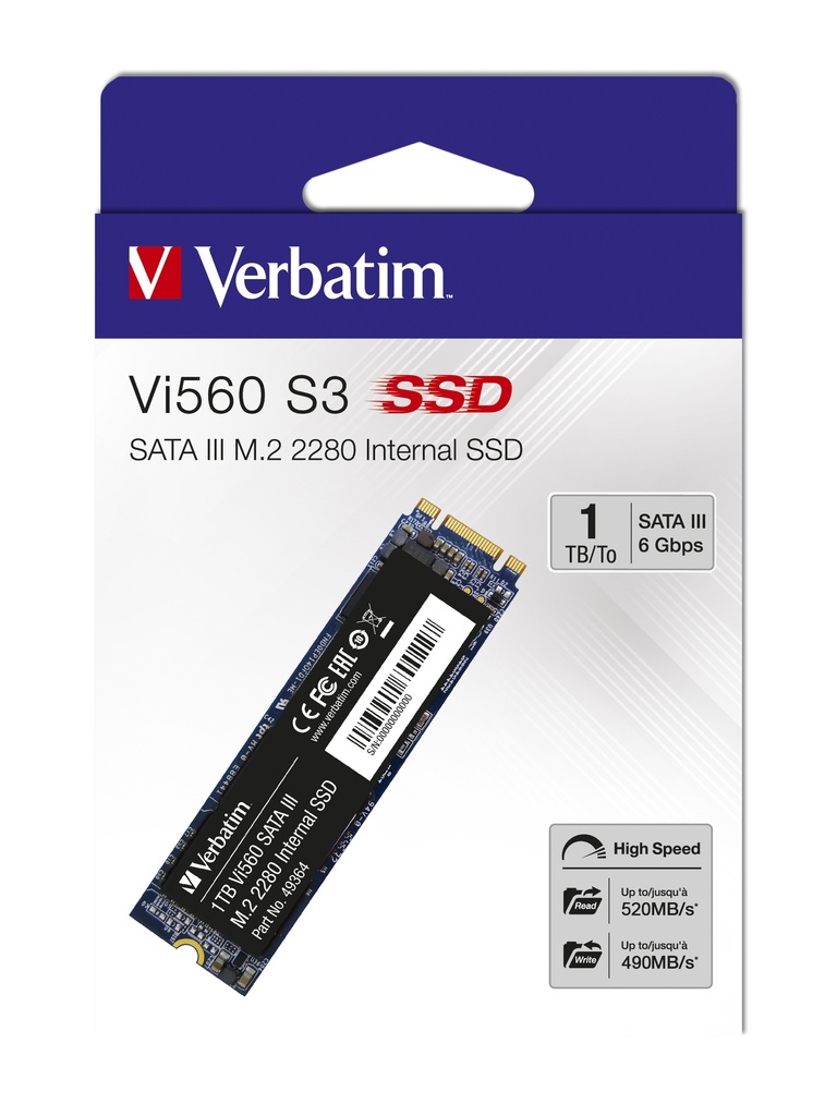 [215076440025] Verbatim Vi560 S3 M.2 SSD 1 TB