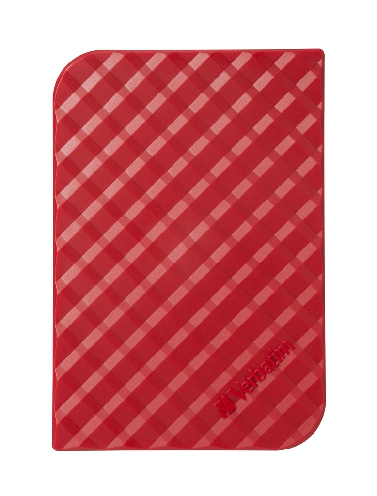 Verbatim Draagbare vaste Store 'n' Go-schijf met USB 3.0 van 1 TB - rood