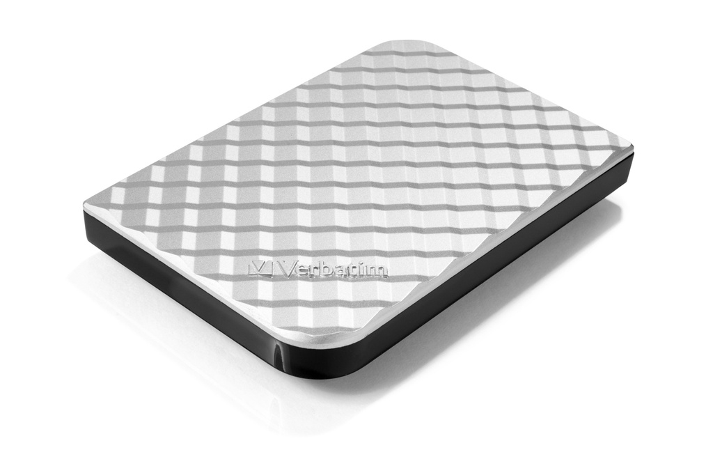 Verbatim Draagbare vaste Store 'n' Go-schijf met USB 3.0 van 1 TB Zilver