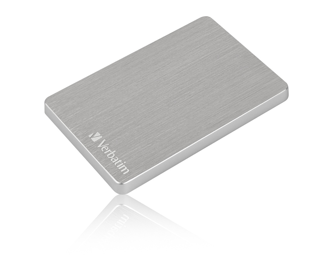 [215076440055] Verbatim Store 'n' Go ALU dunne mobiele harde schijf 2 TB Silver