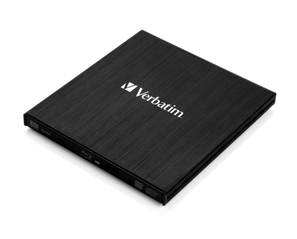 [215076440058] Verbatim External Slimline optisch schijfstation Blu-Ray RW Zwart