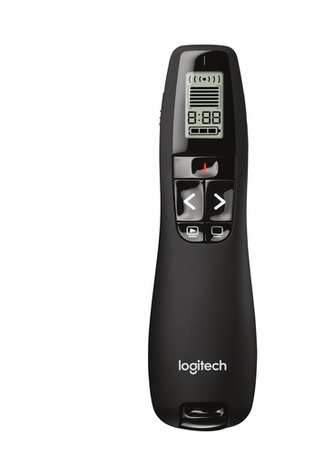 [410596440021] Logitech Professional Presenter R700 Draadloze presenter RF Zwart