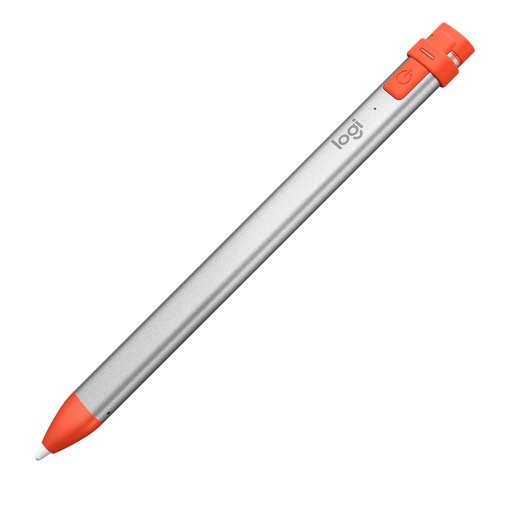[410596440319] Logitech 914-000046 stylus-pen 20 g Oranje, Zilver