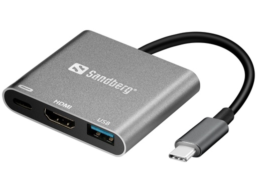[415811440011] Sandberg USB-C Mini Dock HDMI+USB