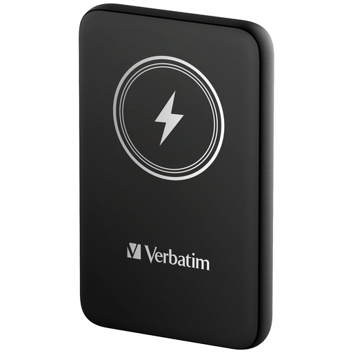 [500076440026] Verbatim Charge 'n' Go Magnetische Draadloze Power Bank 10000mAh Zwart