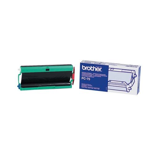 [116005440011] Brother PC-75 faxbenodigdheid Fax-inktcartridge + lint 144 pagina's Zwart 1 stuk(s)