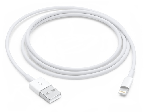 [670003440010] Apple MD818ZM/A Lightning-kabel 1 m Wit