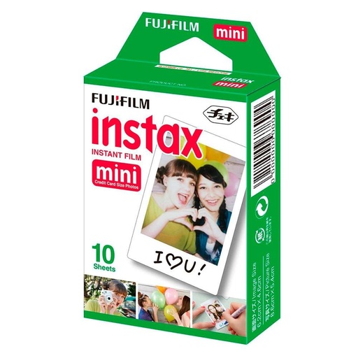 [802725440003] Fujifilm Instax Mini instant picture film 10 stuk(s) 54 x 86 mm