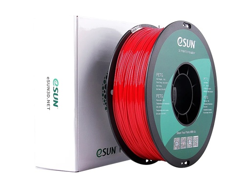 [109866440059] ESUN PETG 1,75mm FIRE ENGINE RED 1kg