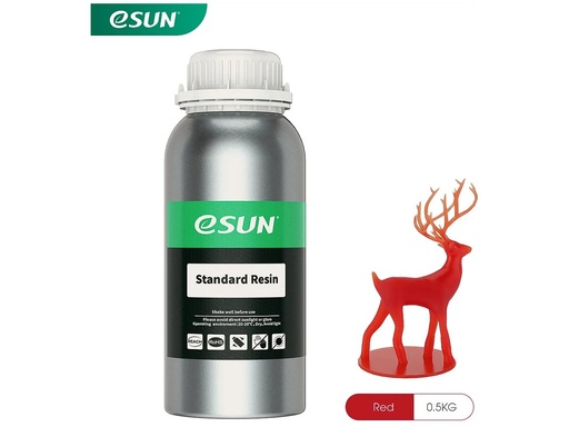 [109866440101] ESUN UV/LCD STANDARD RED 1KG