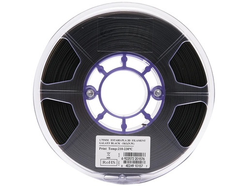 [109866440175] ESUN ESTAR-PLA 1,75mm GALAXY BLACK 1kg