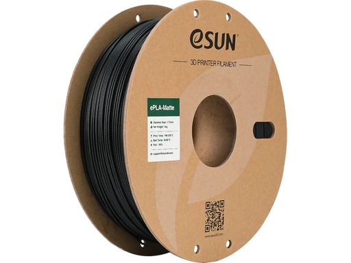 [109866440208] ESUN EPLA-MATTE 1,75mm DEEP BLACK 1kg