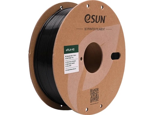 [109866440217] ESUN EPLA-HS 1,75mm BLACK 1kg
