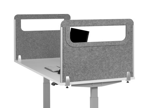 [310664440138] BakkerElkhuizen BE Safety Screen side Acrylic Licht Grijs